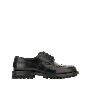 CHURCH S Men's Classic Wingtip Brogue Lace-Up Shoes with Lug Sole Men BLACK